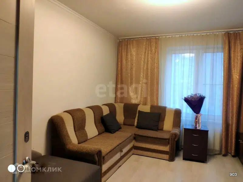 Продаётся 3-комнатная квартира, 74.4 м²