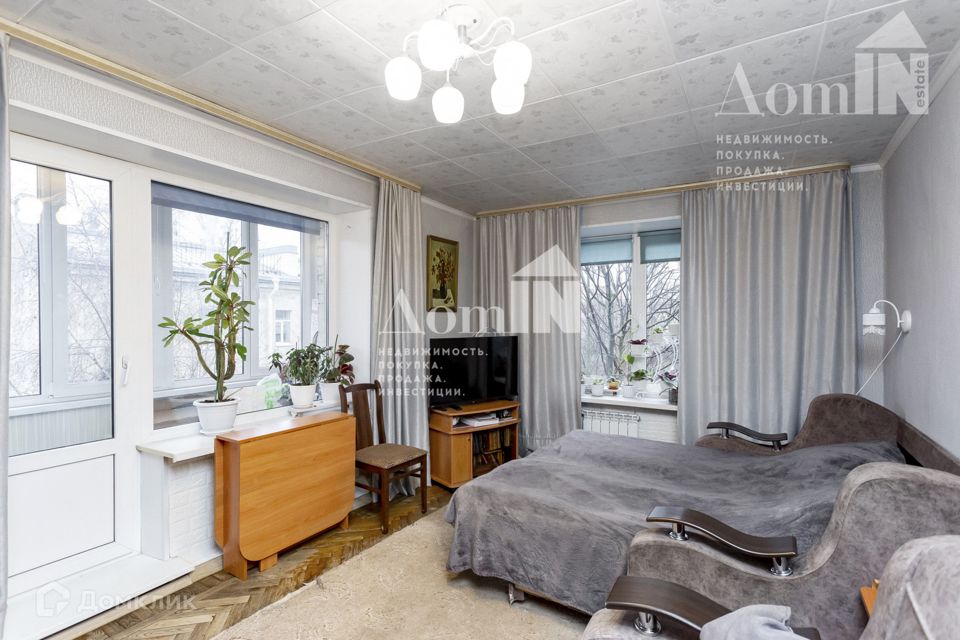 Продаётся 2-комнатная квартира, 42.2 м²
