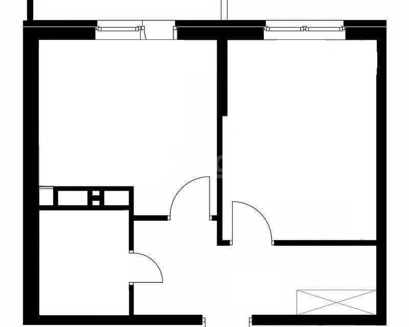 Продаётся 1-комнатная квартира, 35.8 м²