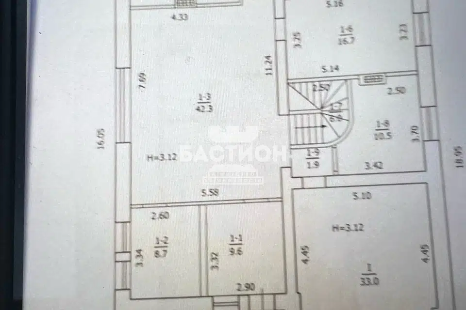 Продаётся 2-этажный дом, 227 м²
