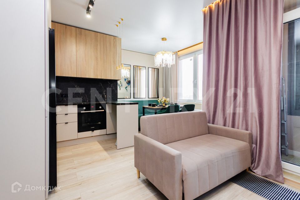 Продаётся 1-комнатная квартира, 35.65 м²