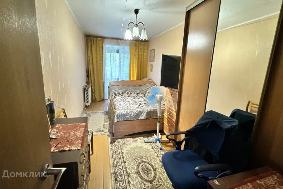 Продаётся 3-комнатная квартира, 58.6 м²