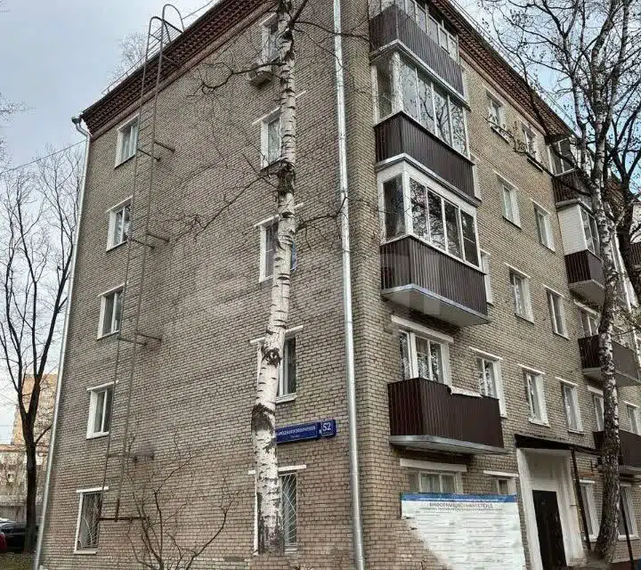 Продаётся 2-комнатная квартира, 43.5 м²