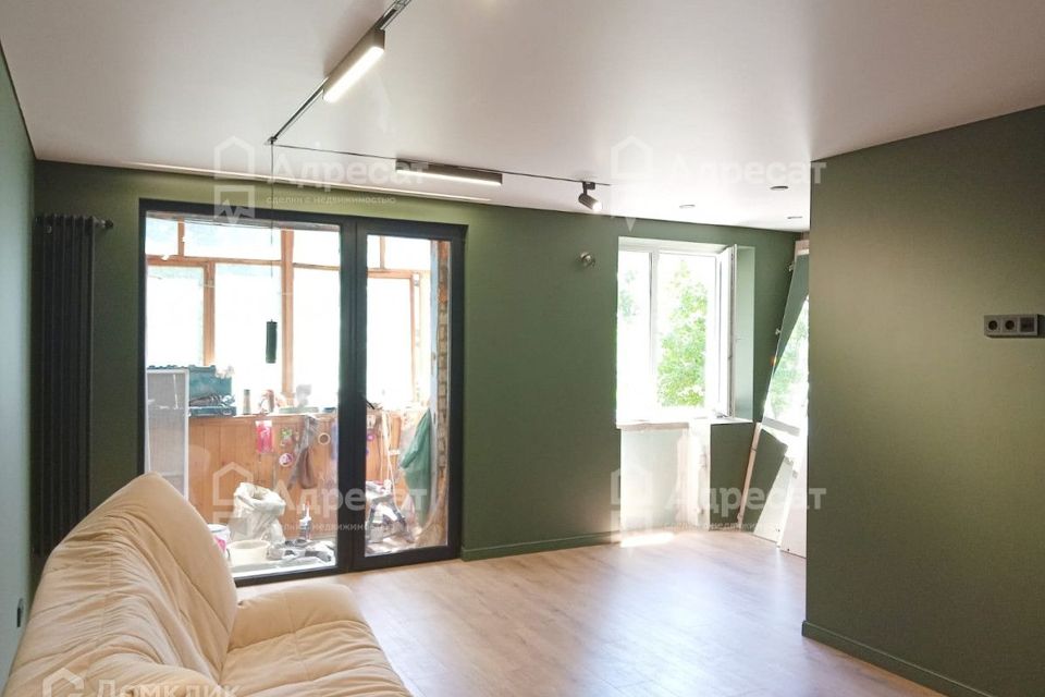 Продаётся 3-комнатная квартира, 61.8 м²