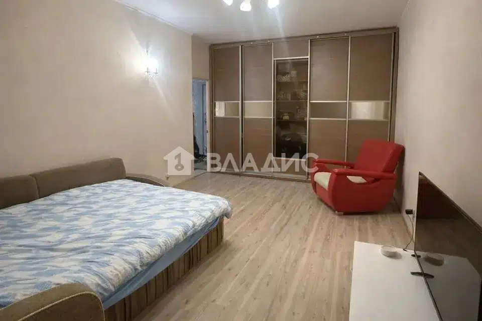 Продаётся 1-комнатная квартира, 44.5 м²