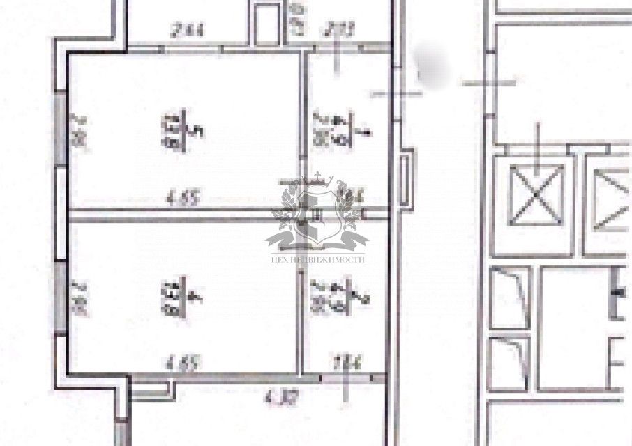 Продаётся 3-комнатная квартира, 70.3 м²