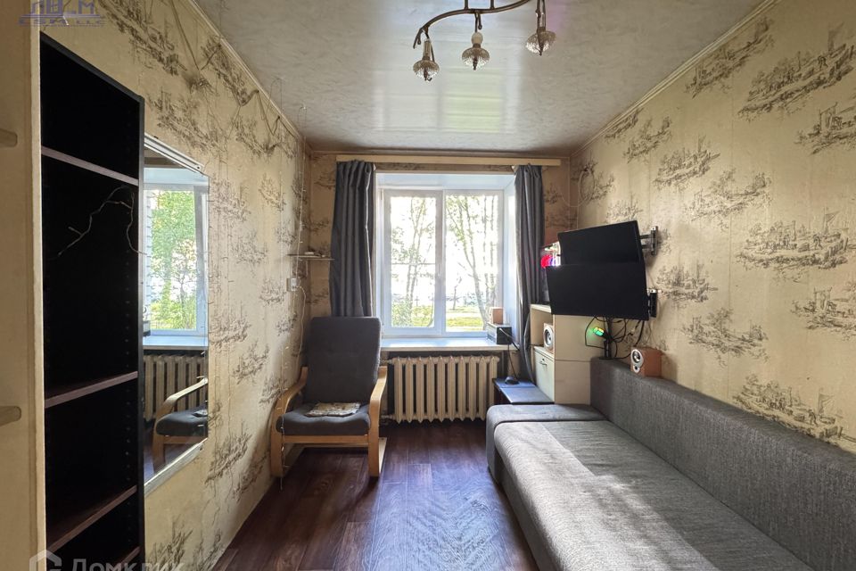 Продаётся 3-комнатная квартира, 53.6 м²