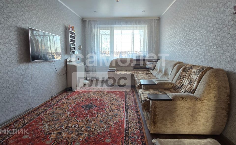 Продаётся 3-комнатная квартира, 62.6 м²