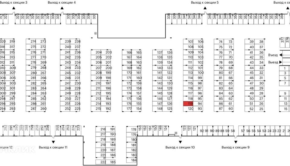Сдаётся 1-комнатная квартира, 43.2 м²