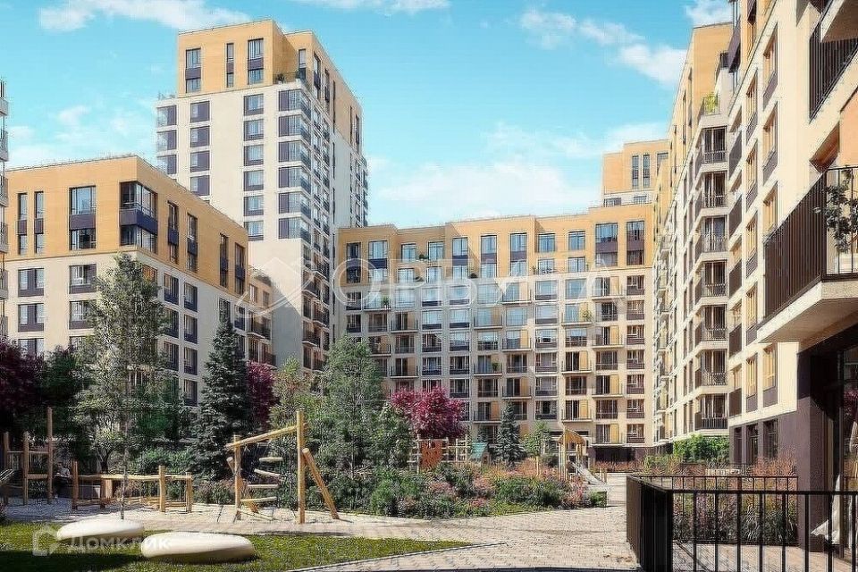 Продаётся 1-комнатная квартира, 46 м²