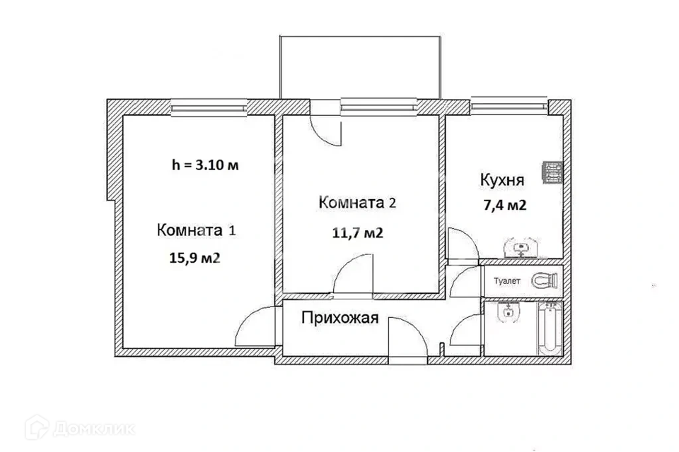 План квартиры с размерами фото 28