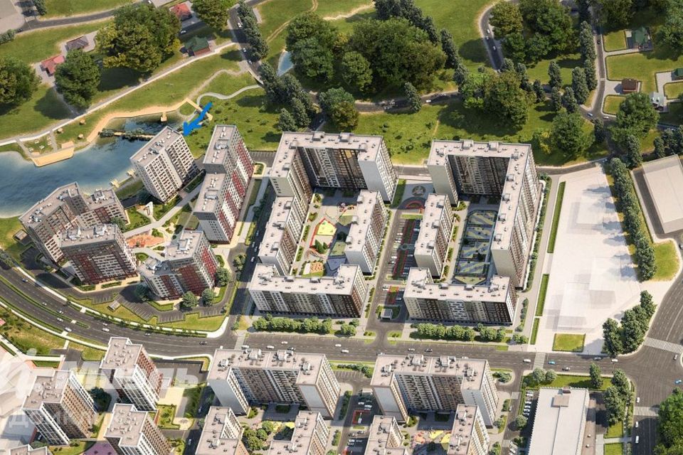 Продаётся 3-комнатная квартира, 75.6 м²