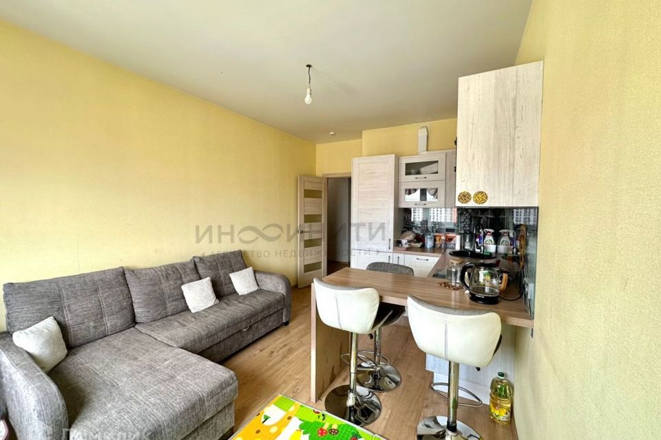 Продаётся 1-комнатная квартира, 40.6 м²