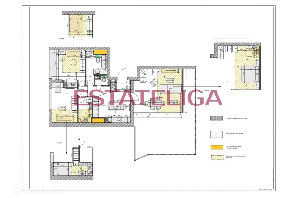 Продаётся 3-комнатная квартира, 130 м²