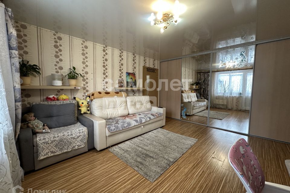 Продаётся 2-комнатная квартира, 43.4 м²