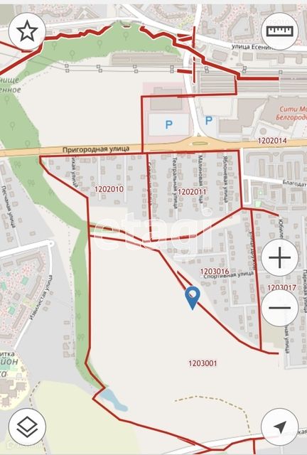 Поселок дубовое белгородская область карта