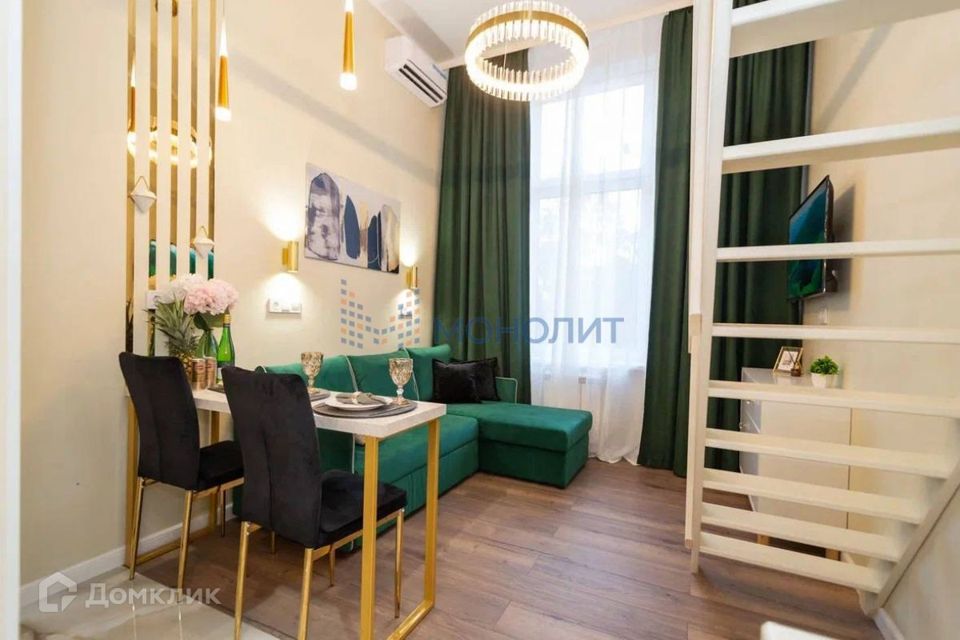 Продаётся 1-комнатная квартира, 43.7 м²