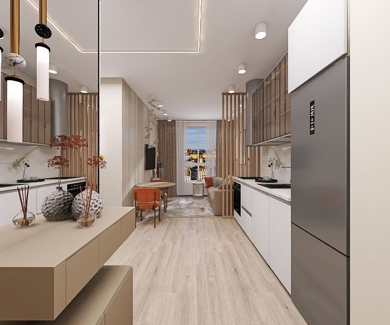 Продаётся 2-комнатная квартира, 43.35 м²