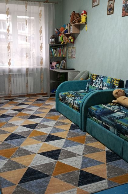 Продаётся 3-комнатная квартира, 59.1 м²