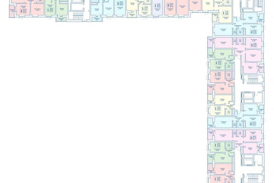 Продаётся 1-комнатная квартира, 35.8 м²