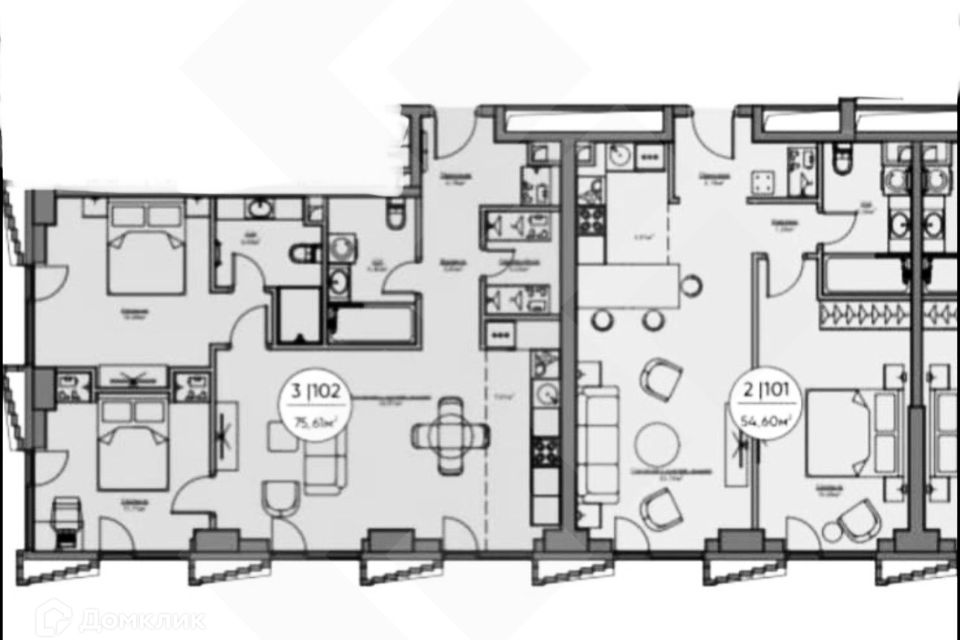 Продаётся 5-комнатная квартира, 130.5 м²