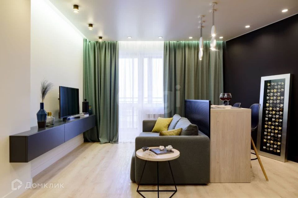 Продаётся 1-комнатная квартира, 46.1 м²