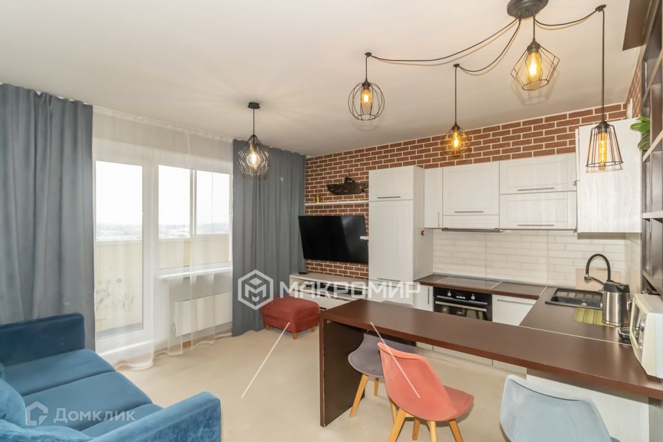 Продаётся 2-комнатная квартира, 40.7 м²