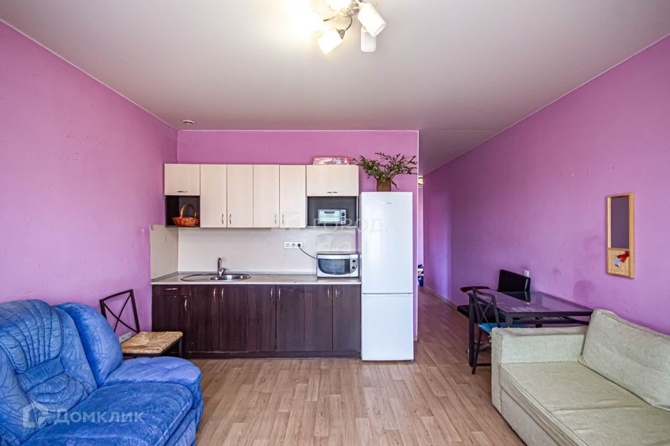 Продаётся 1-комнатная квартира, 41.5 м²
