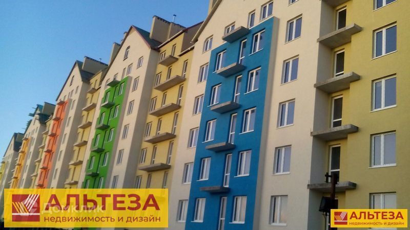 Продаётся 1-комнатная квартира, 54.5 м²