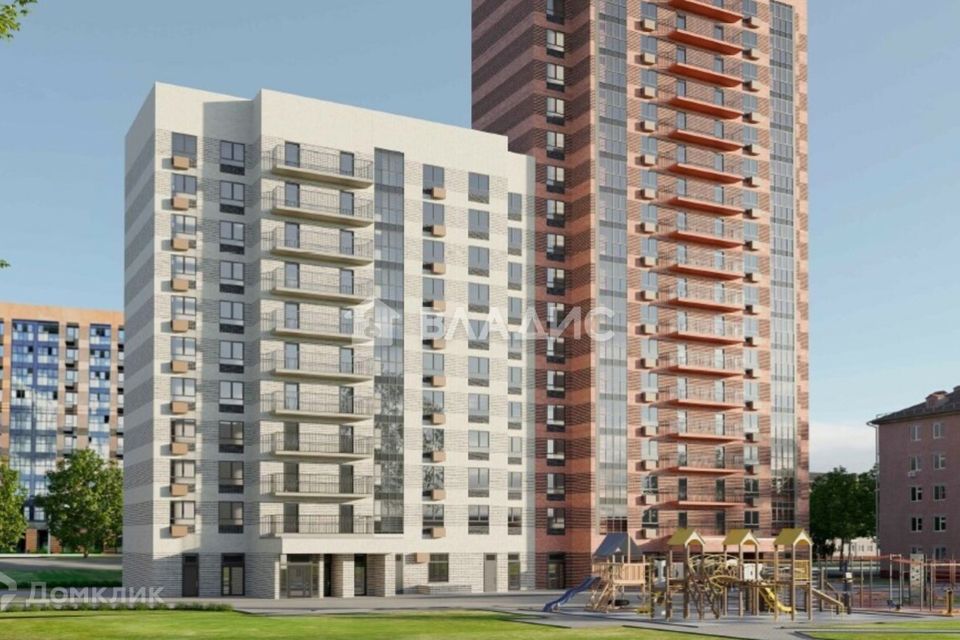 Продаётся 1-комнатная квартира, 42.35 м²