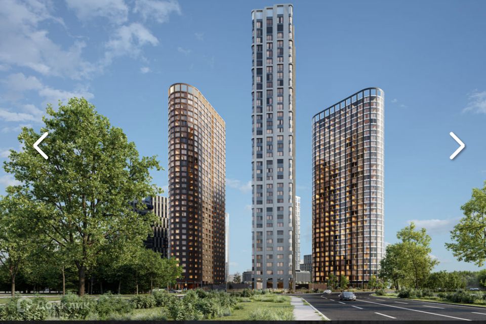 Продаётся 3-комнатная квартира, 71.4 м²