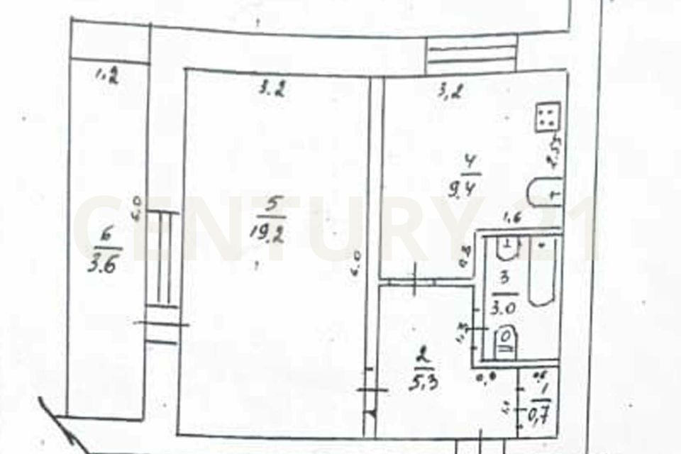 Продаётся 1-комнатная квартира, 37.6 м²