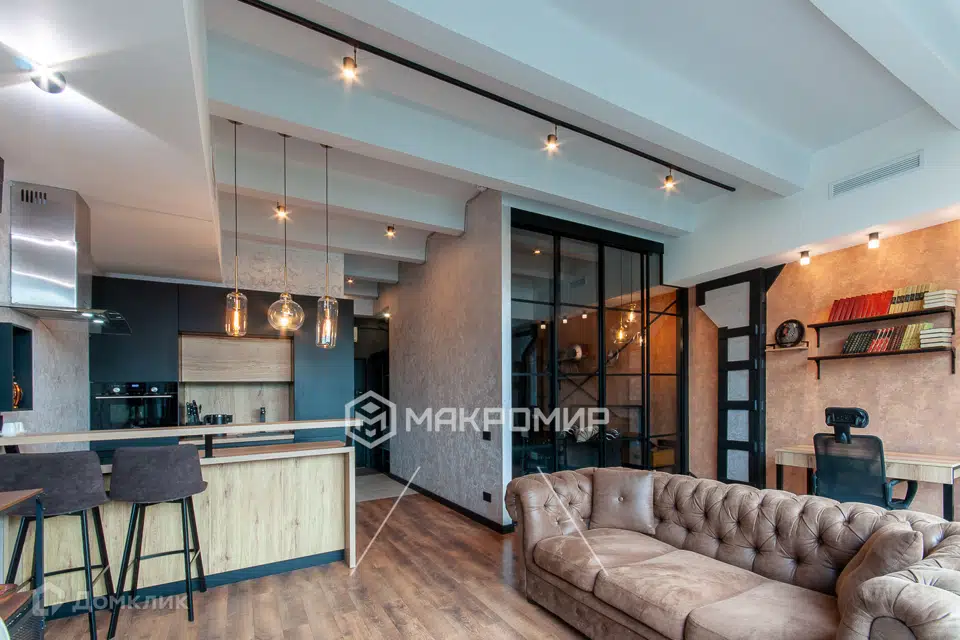 Продаётся 2-комнатная квартира, 51.5 м²