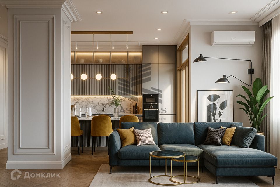 Сдаётся 3-комнатная квартира, 117 м²