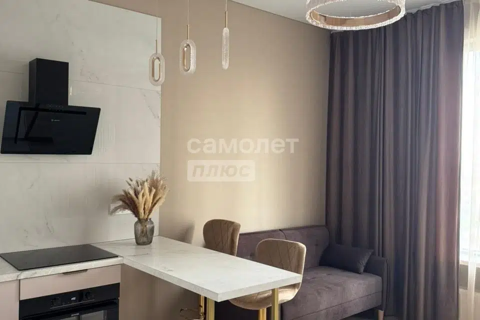 Продаётся 1-комнатная квартира, 45.2 м²