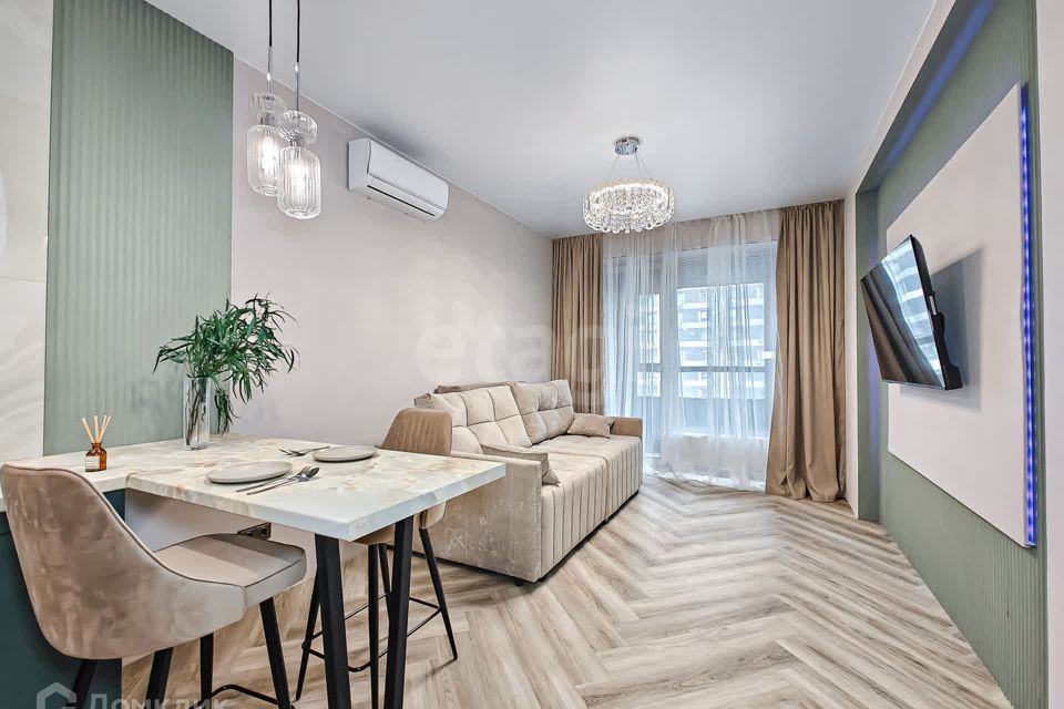 Продаётся 1-комнатная квартира, 46.79 м²