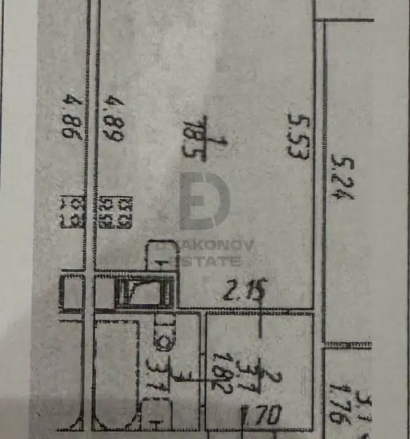 Продаётся студия, 24.7 м²