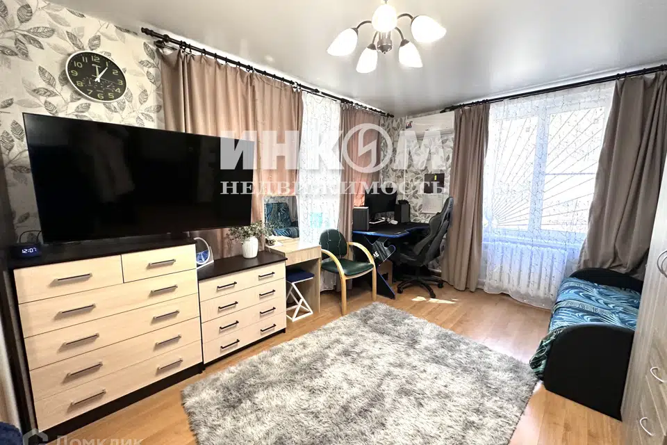 Продаётся 1-комнатная квартира, 31.8 м²