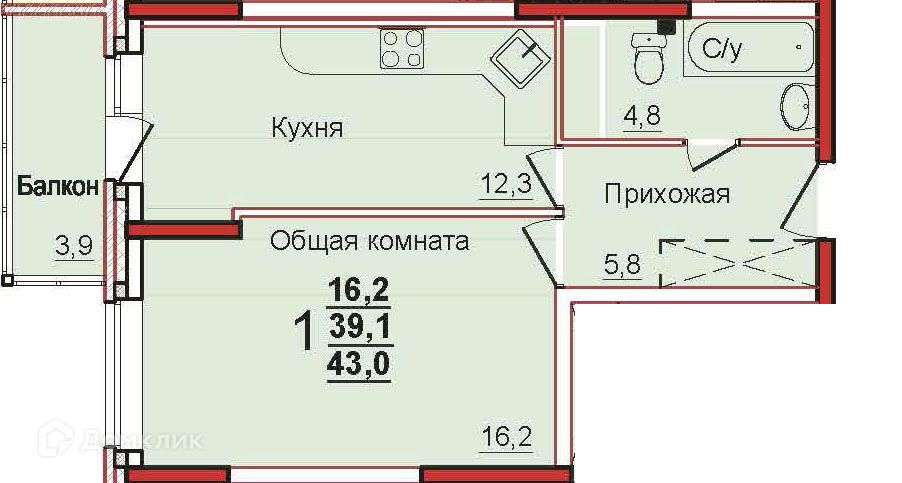 Купить Квартиру Левобережный Тула Однокомнатная Вторичка