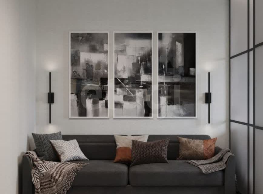 Продаётся 2-комнатная квартира, 58 м²