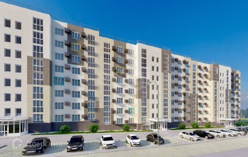 Продаётся 1-комнатная квартира, 42.7 м²