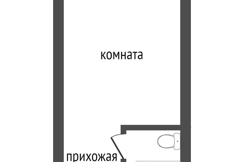 Продаётся 1-комнатная квартира, 12.2 м²