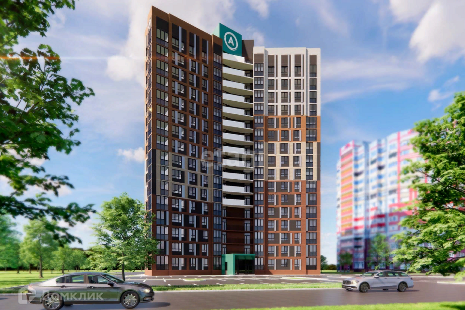 Продаётся 1-комнатная квартира, 44 м²