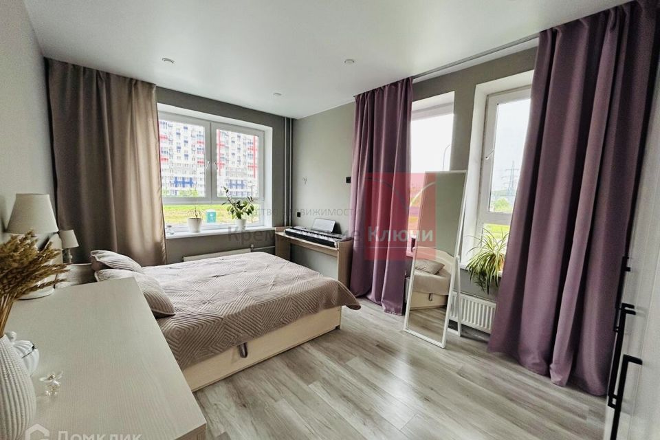 Продаётся 2-комнатная квартира, 52.8 м²