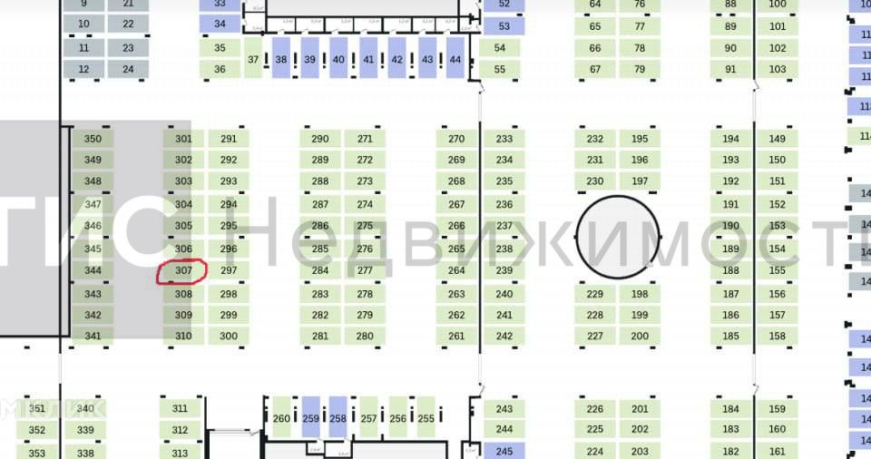 Продаётся машиноместо, 13.3 м²
