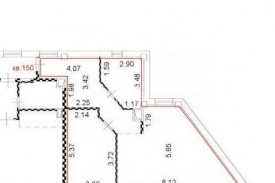 Продаётся 2-комнатная квартира, 72.5 м²