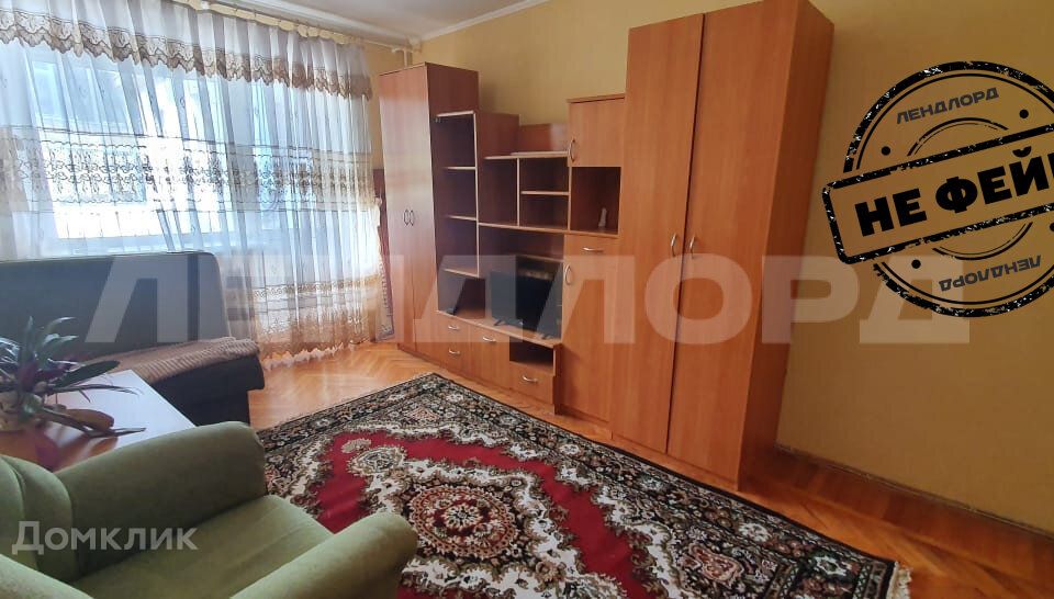 Сдаётся 1-комнатная квартира, 37 м²
