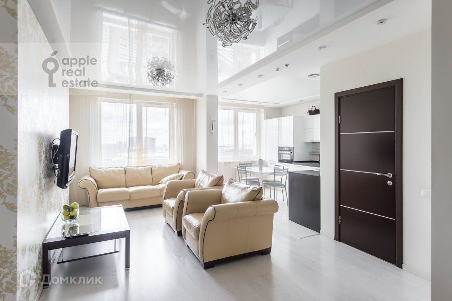 Сдаётся 3-комнатная квартира, 87 м²
