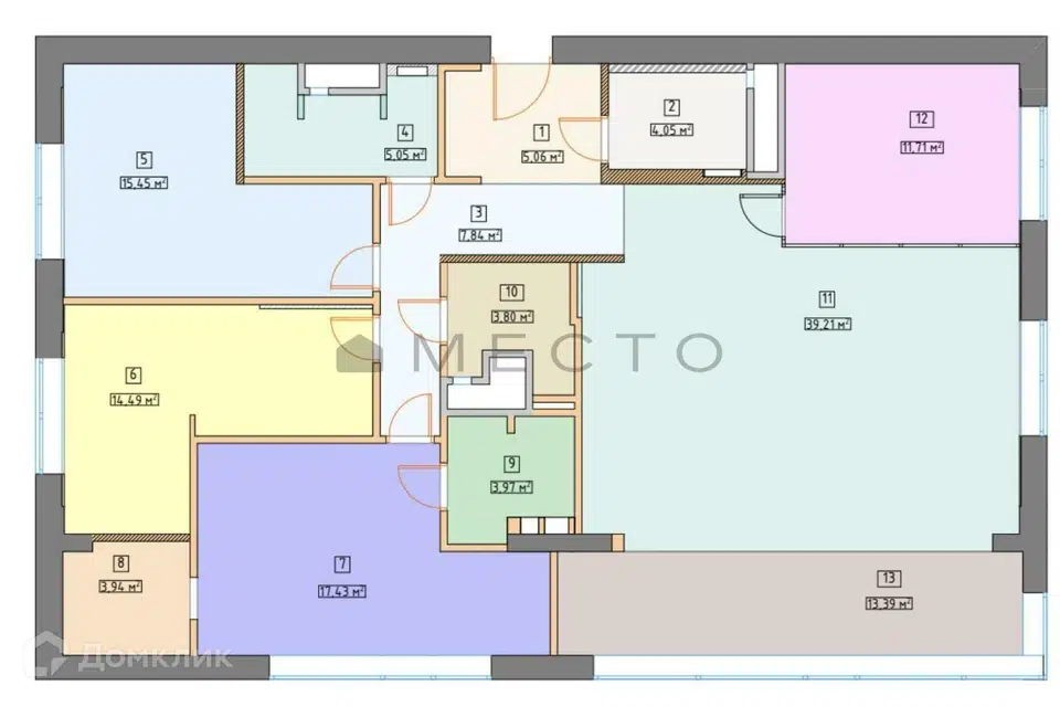 Продаётся 4-комнатная квартира, 150 м²