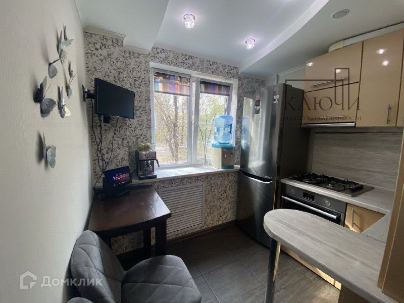 Продаётся 2-комнатная квартира, 45.6 м²